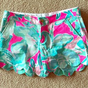 Lilly Pulitzer size 4 Buttercup shorts